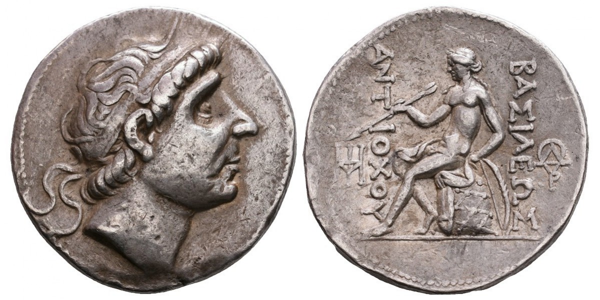 Antiocos I. Tetradracma. 294-261 a.C