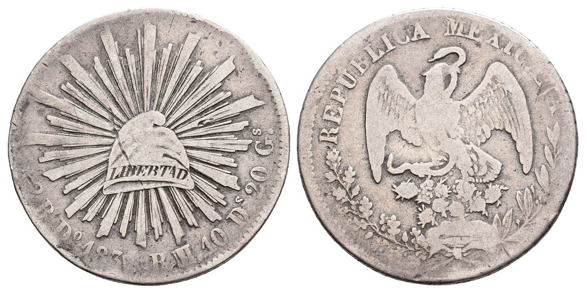 Méjico. 2 reales. 1835