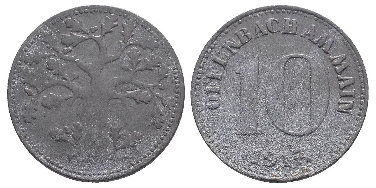 Offenbach. 10 pfennig. 1917