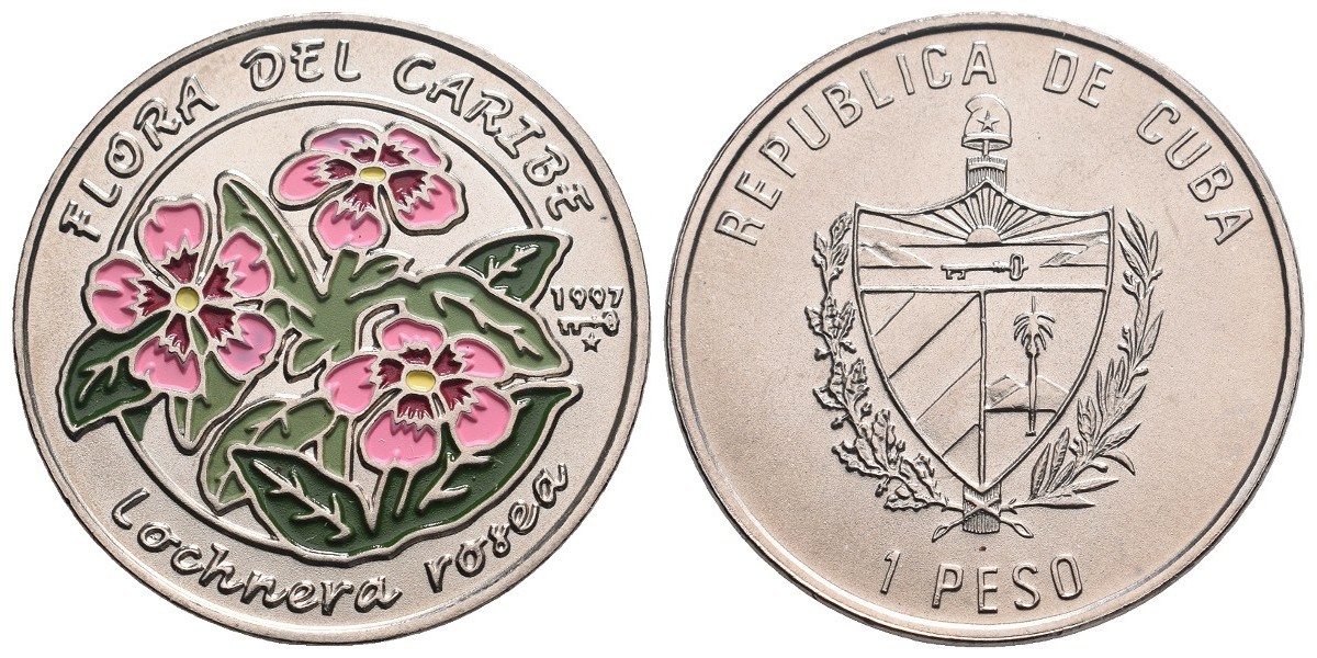 Cuba. 1 peso. 1997