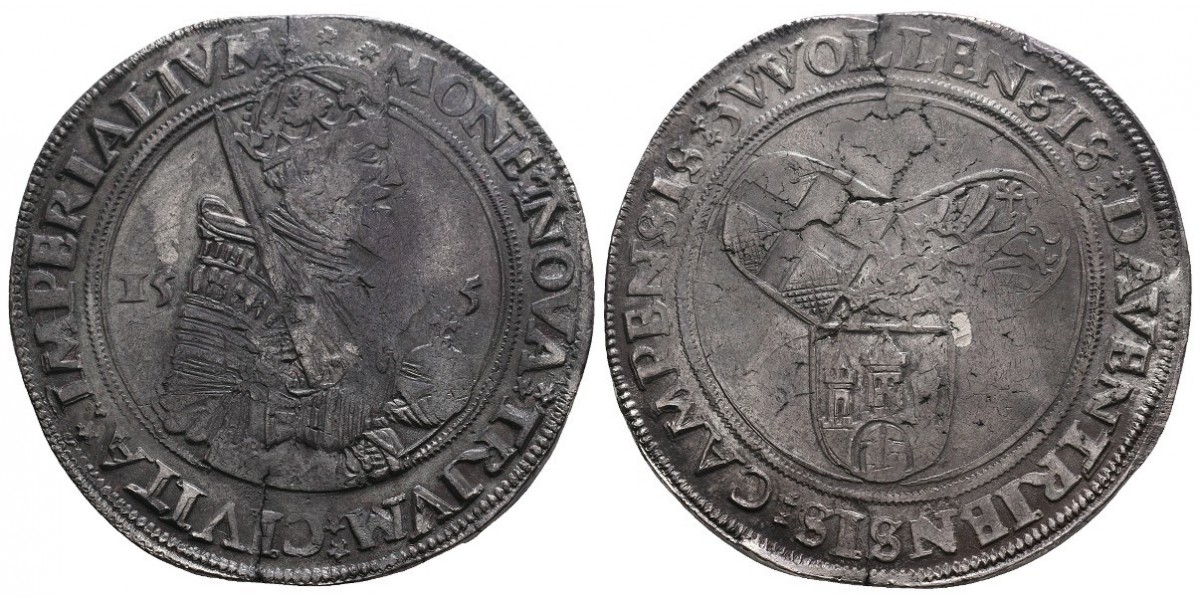 Carlos V. Escudo. 1555