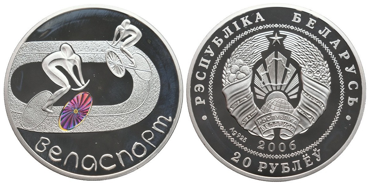 Bielorusia. 20 roubles. 2006