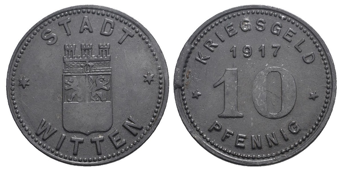 Witten. 10 pfennig. 1917