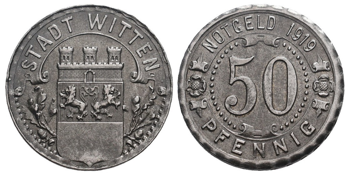 Witten. 50 pfennig. 1919