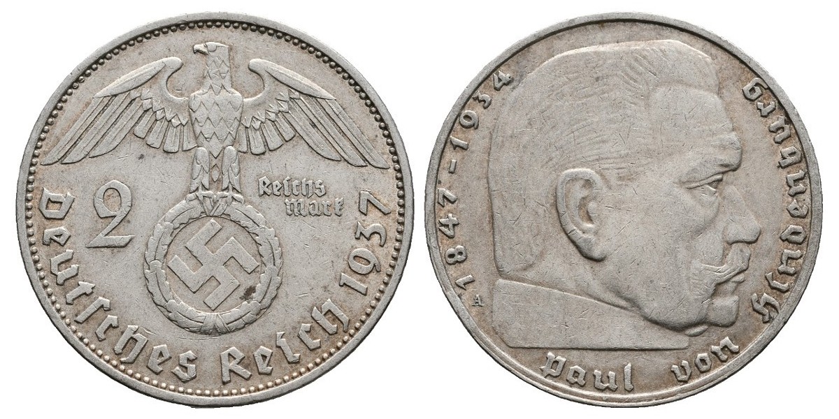 Alemania. 2 mark. 1937 A