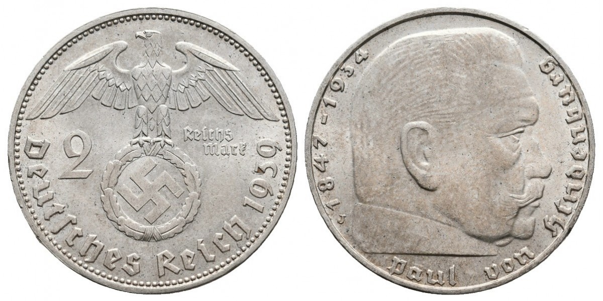 Alemania. 2 mark. 1939 J