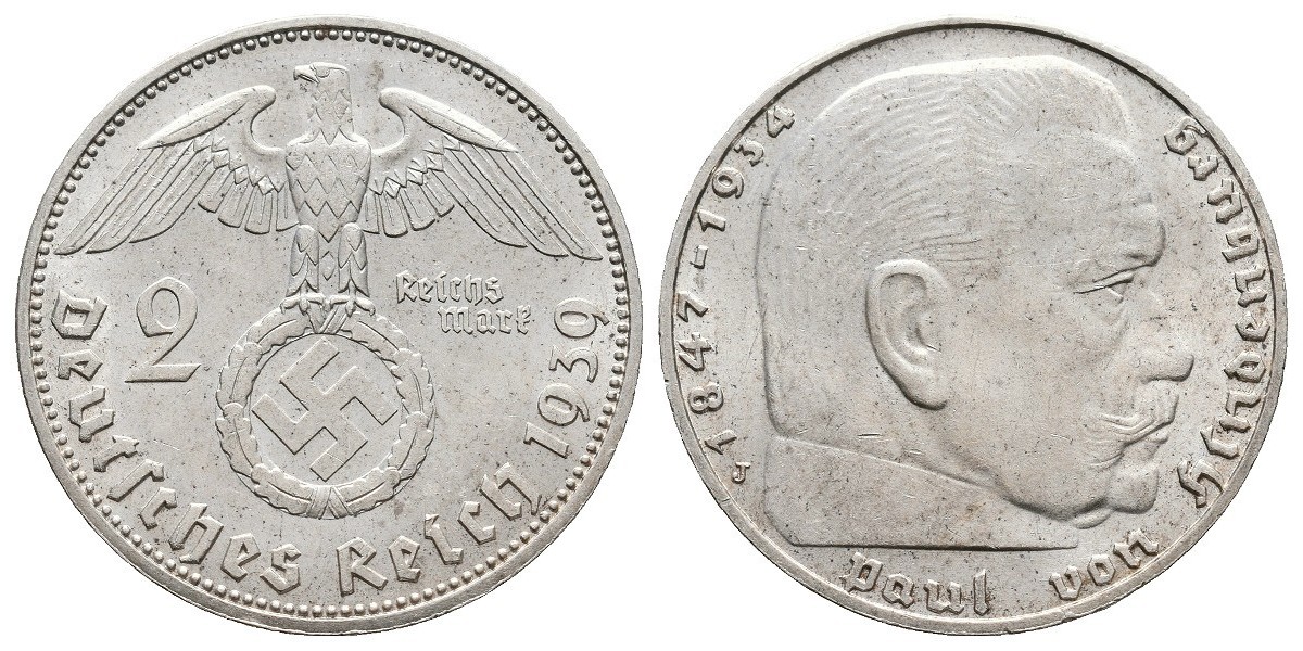 Alemania. 2 mark. 1939 J