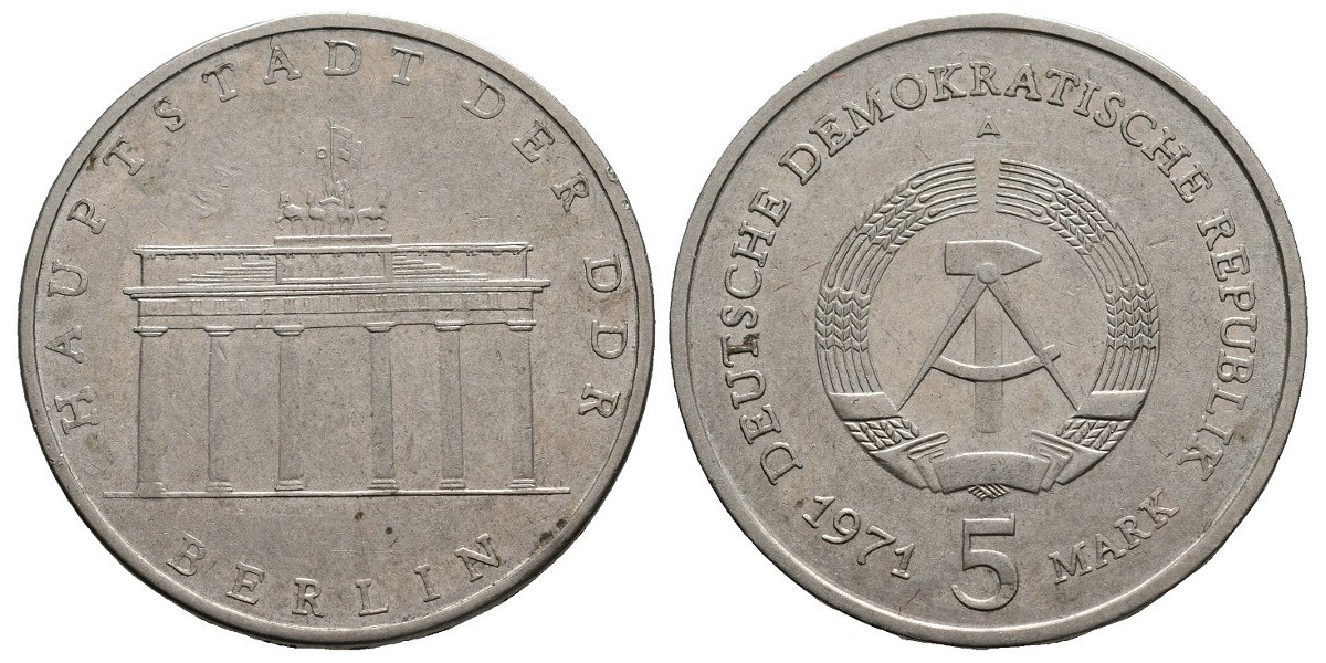Alemania. 5 mark. 1971 A