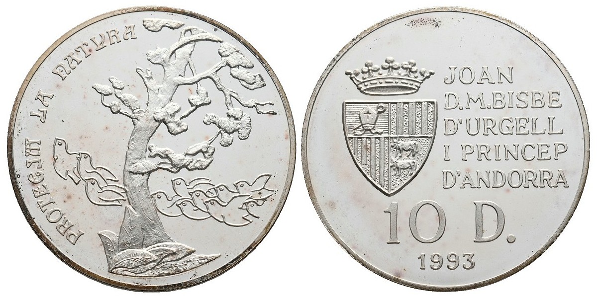 Andorra. 10 diners. 1993