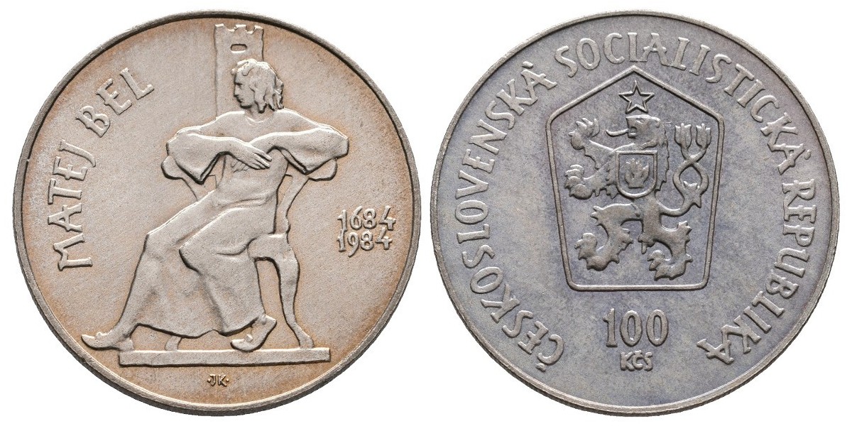 Checoslovaquia. 100 korun. 1984